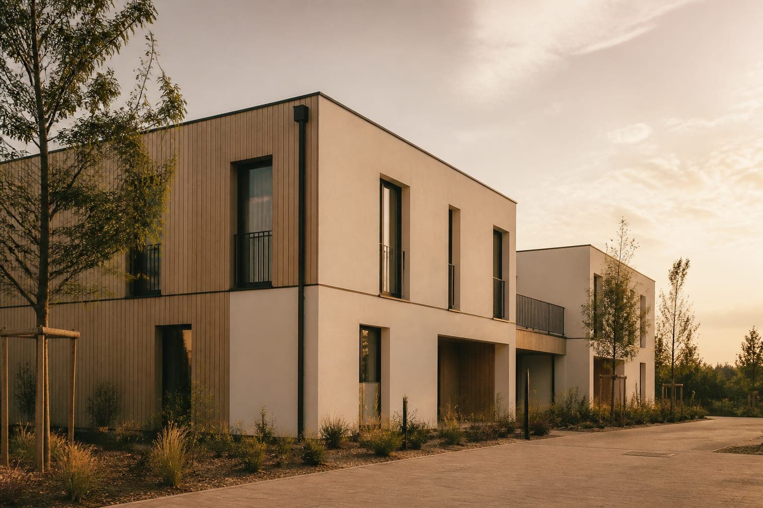Architecture résidentielle contemporaine — MZM Promotion